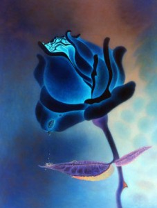 Flor Azul (rosa Azul) 3