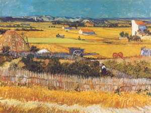 THE HARVEST Vincent Van Gogh